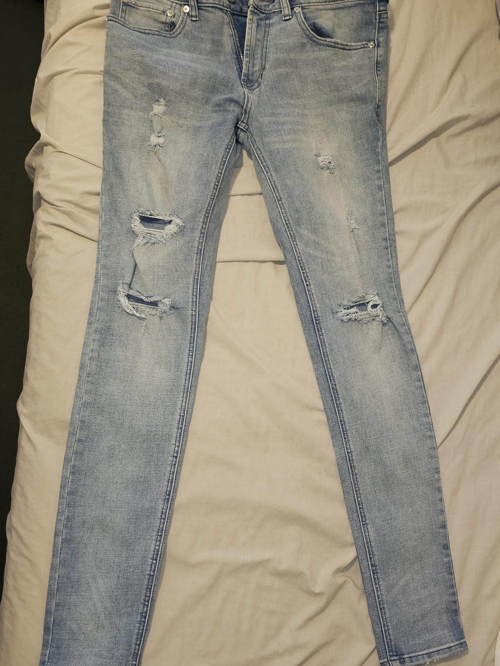 Pacsun Denim Distressed Skinniest Jeans 31 X 32